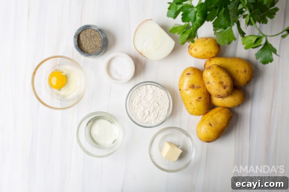 Sizzling Spud Cakes 4 ingredients for Potato Pancakes