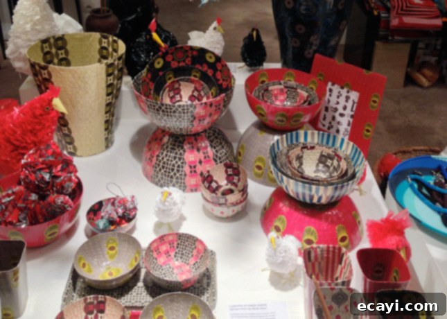 As'Art: Sustainable African Design Inside As'Art, showcasing handcrafted creations from African artisans in Paris