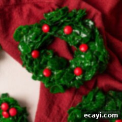 Homemade Cornflake Christmas Wreaths 8 Cornflake Christmas Wreath Cookies
