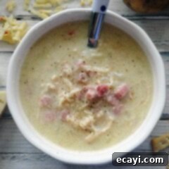 Cheesy Chicken and Ham Chowder 2 Cheesy Chicken & Ham Chowder