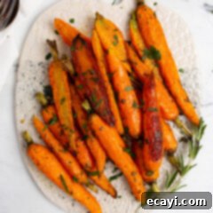 Golden Glazed Carrots 8 Roasted Carrots