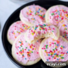 Soft Frosted Lofthouse Cookies 10 Lofthouse cookie recipe card image