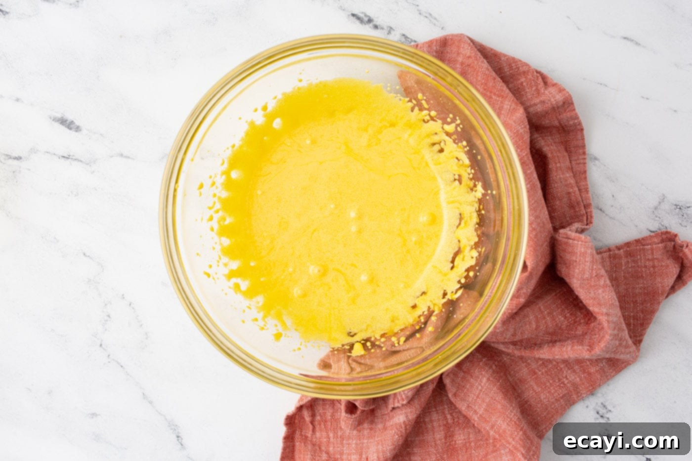 Velvet Chocolate Indulgence 5 egg yolk and sugar in a mixing bowl whipped