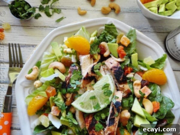 Key West Grilled Chicken Salad Key West Grilled Chicken Salad