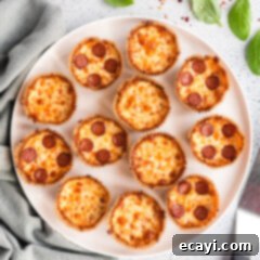Cauliflower Crust Pizza Bites 12 Cauliflower Pizza Bites