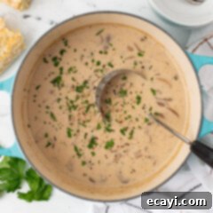 Rich Velvety Mushroom Soup 11 Cream of Mushroom Soup