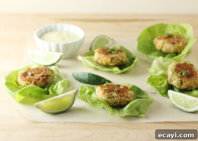 Zesty Crab Cakes with Fiery Lime Aioli 3 Classic Crab Cakes with Spicy Lime Mayo // FoodNouveau.com