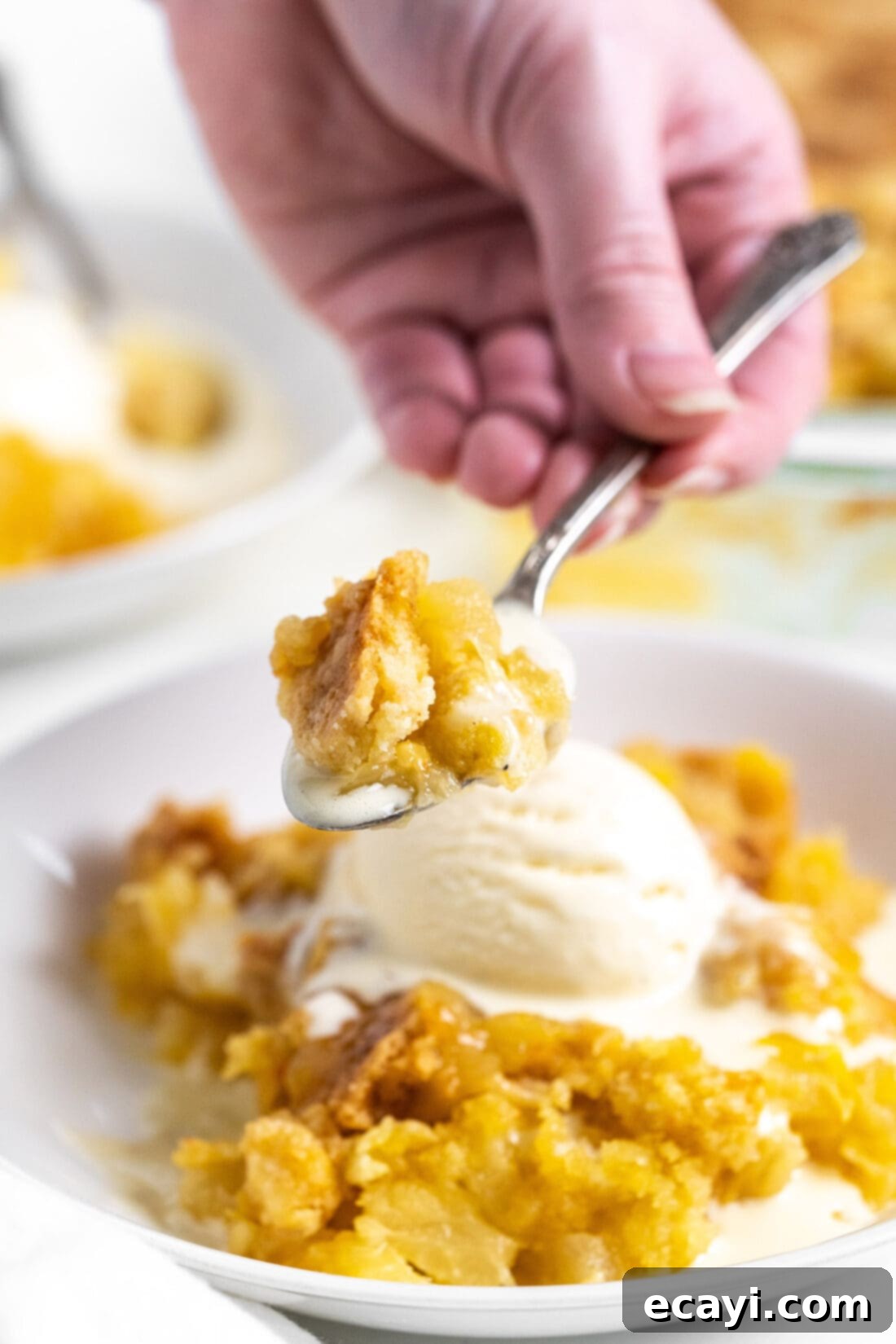 Easy Pineapple Cake 9 spoon of Pineapple Dump Cake