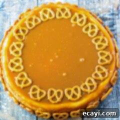 Salted Caramel Cheesecake 8 Salted Caramel Cheesecake