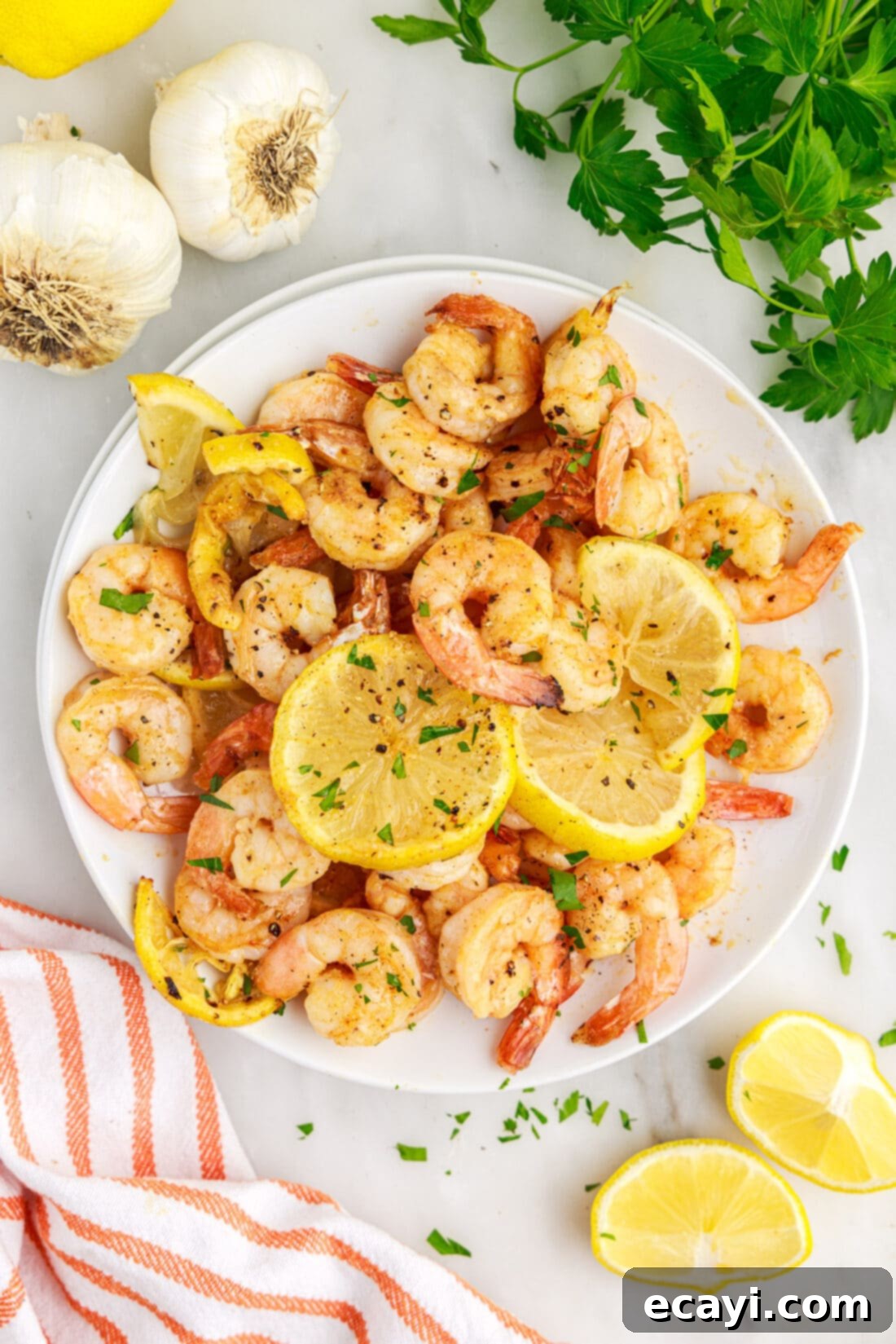 Crispy Air Fryer Shrimp 12 plate of Air Fryer Shrimp