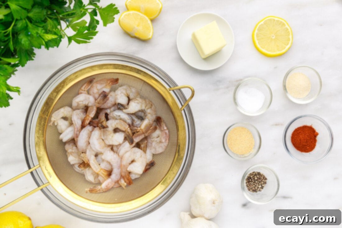 Crispy Air Fryer Shrimp 4 Air Fryer Shrimp ingredients