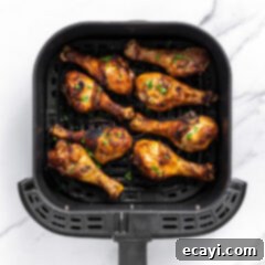 Golden Crispy Air Fryer Drumsticks 9 Air Fryer Chicken Drumsticks