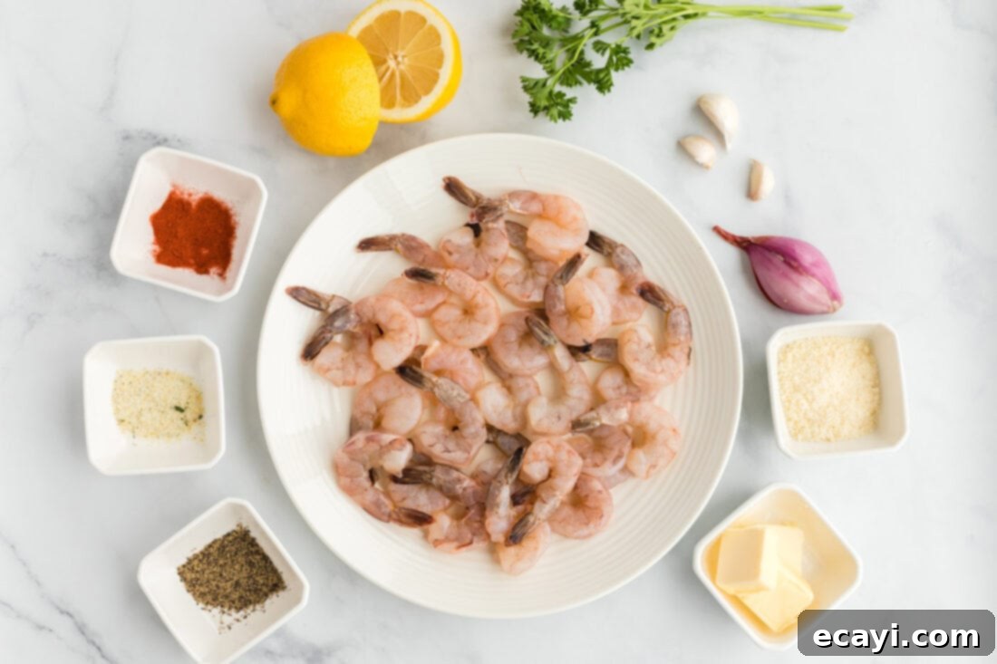 Shrimp Sauté 4 Sauteed Shrimp ingredients