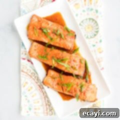 Sticky Maple Soy Salmon 6 Maple Soy Salmon