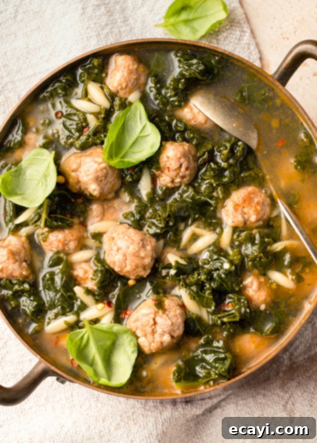Effortless Italian Wedding Soup 4 Easy Italian Wedding Soup // FoodNouveau.com