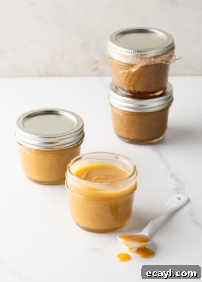 Homemade Vegan Butterscotch Sauce 9 How to Make Homemade Butterscotch Sauce // FoodNouveau.com