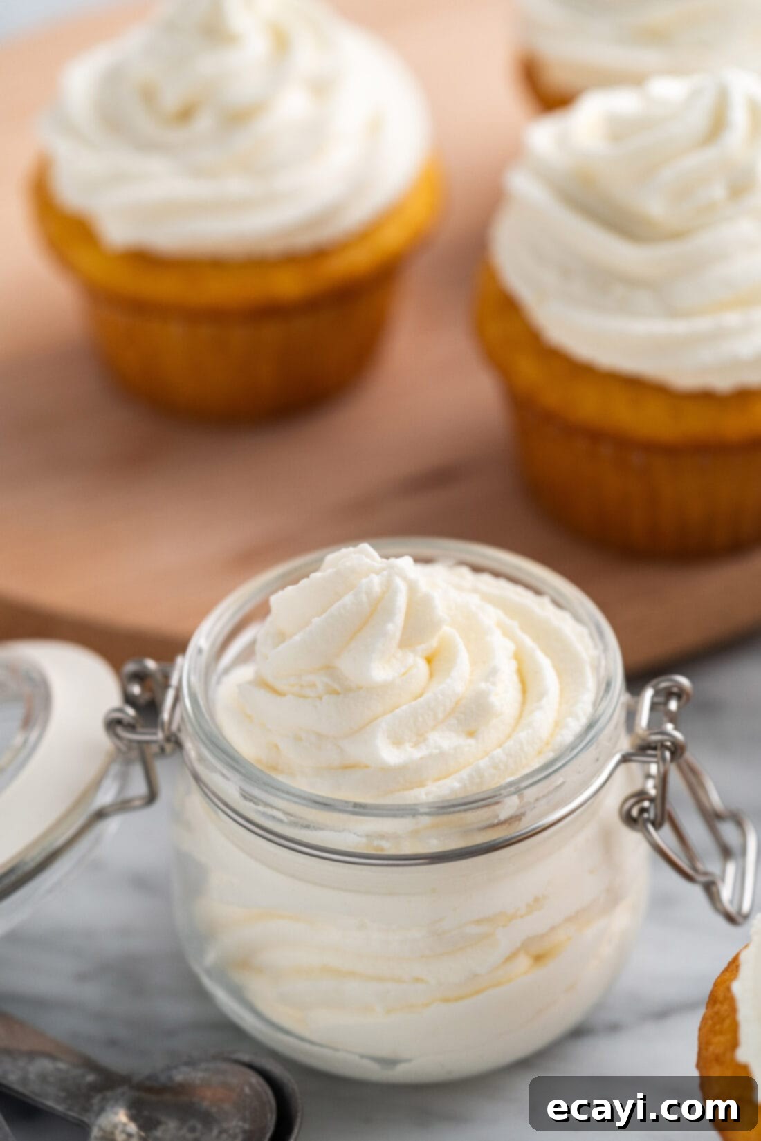Steadfast Whipped Cream 2 Stabilized Whipped Cream in a jar