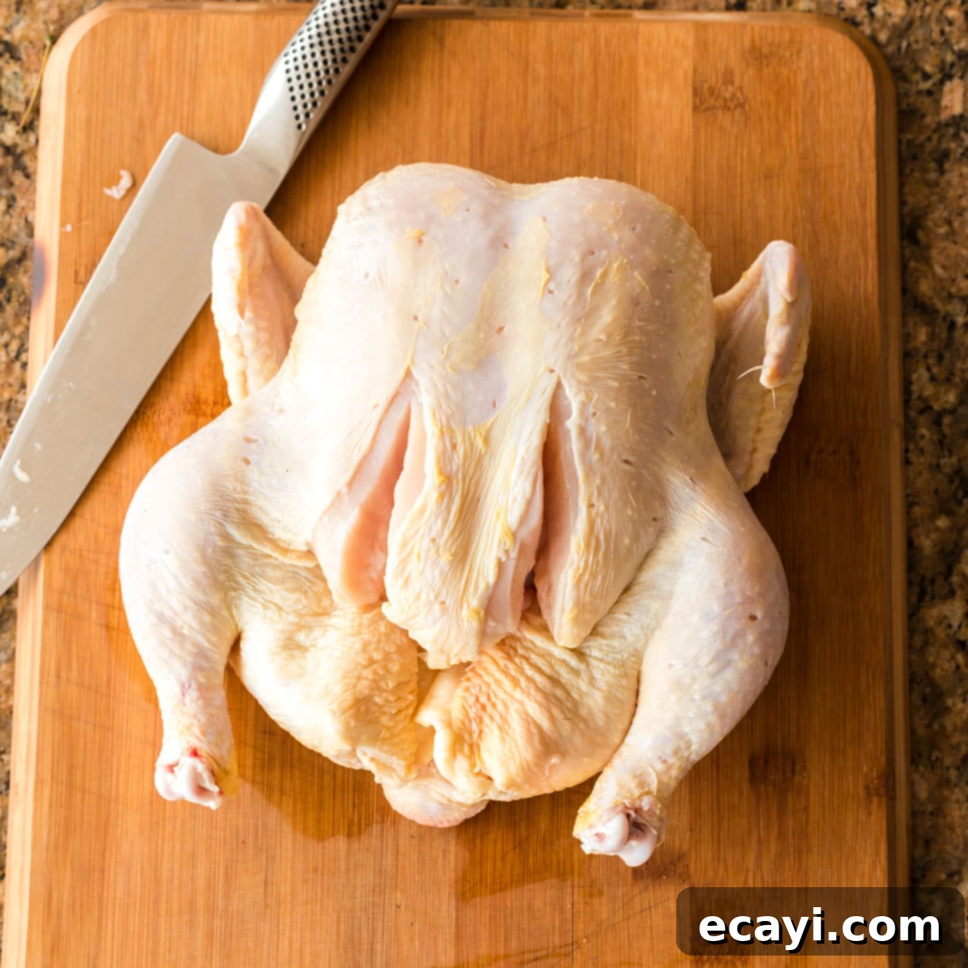 Butterflied Chicken 5 sliced whole chicken
