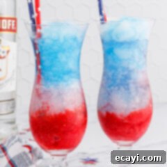 Red White & Boozy Freeze 12 Patriotic Vodka Lemonade Slushie