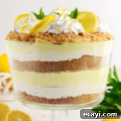 Golden Lemon Indulgence 17 Lemon Lush Trifle
