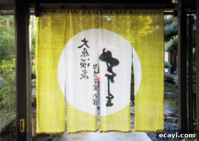 Unlocking the Ryokan Experience: Essential Tips and Etiquette for Japan 2 The tranquil entrance of Seryo, a traditional ryokan nestled in the Ohara region of Japan, approximately an hour north of Kyoto. // FoodNouveau.com
