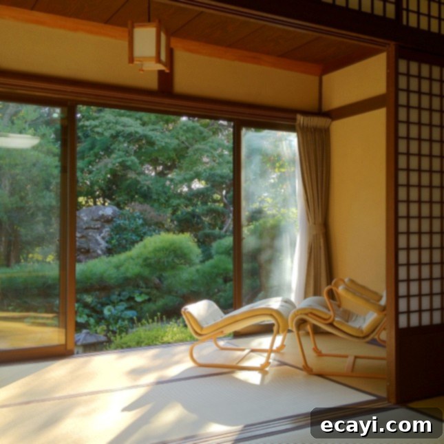 Unlocking the Ryokan Experience: Essential Tips and Etiquette for Japan 8 The serene and inviting sitting area of a guestroom at Seryo, a Japanese ryokan in Ohara, Japan, an hour north of Kyoto. // FoodNouveau.com
