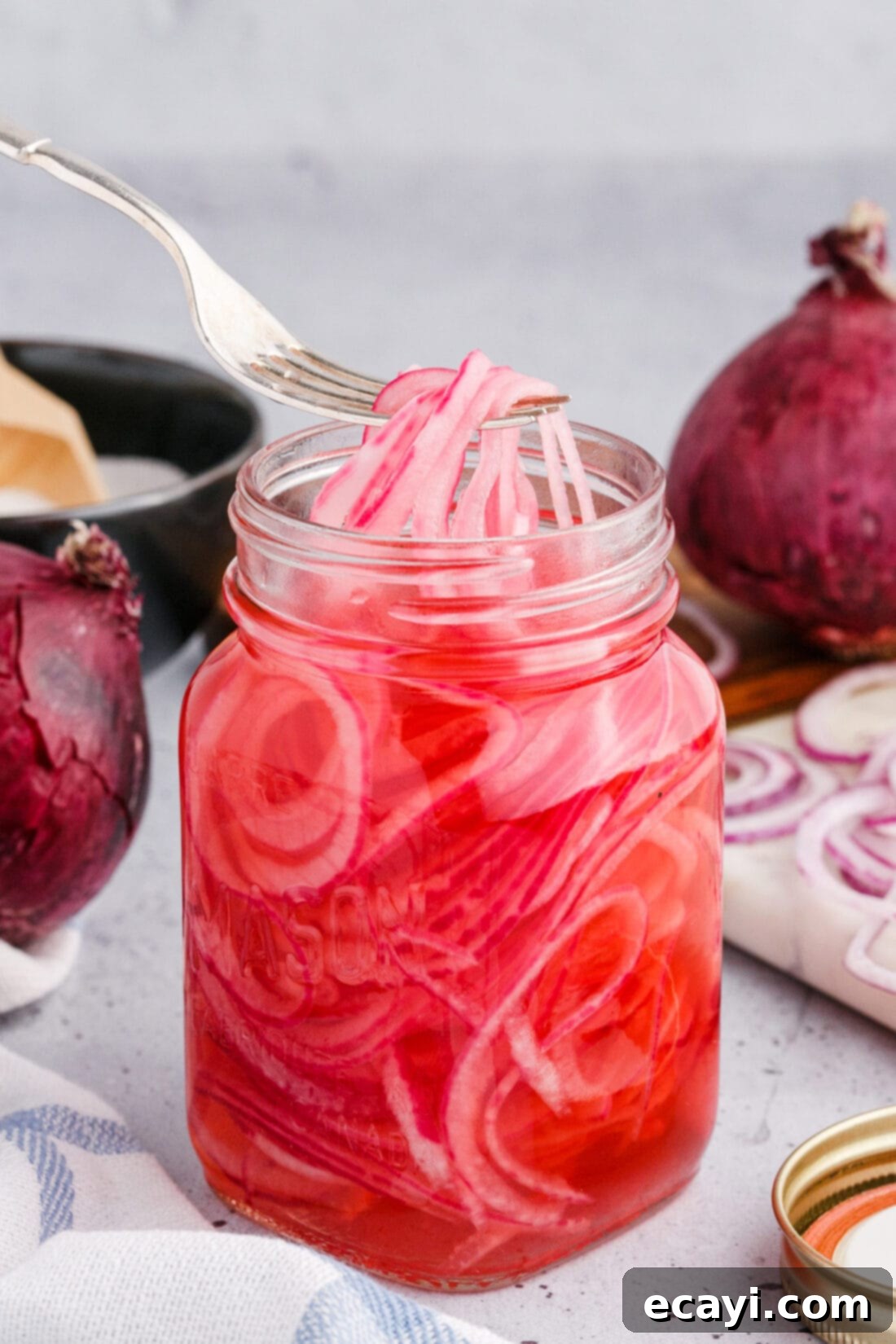 Tangy Pickled Onions 8 Pickled Onions in a jar