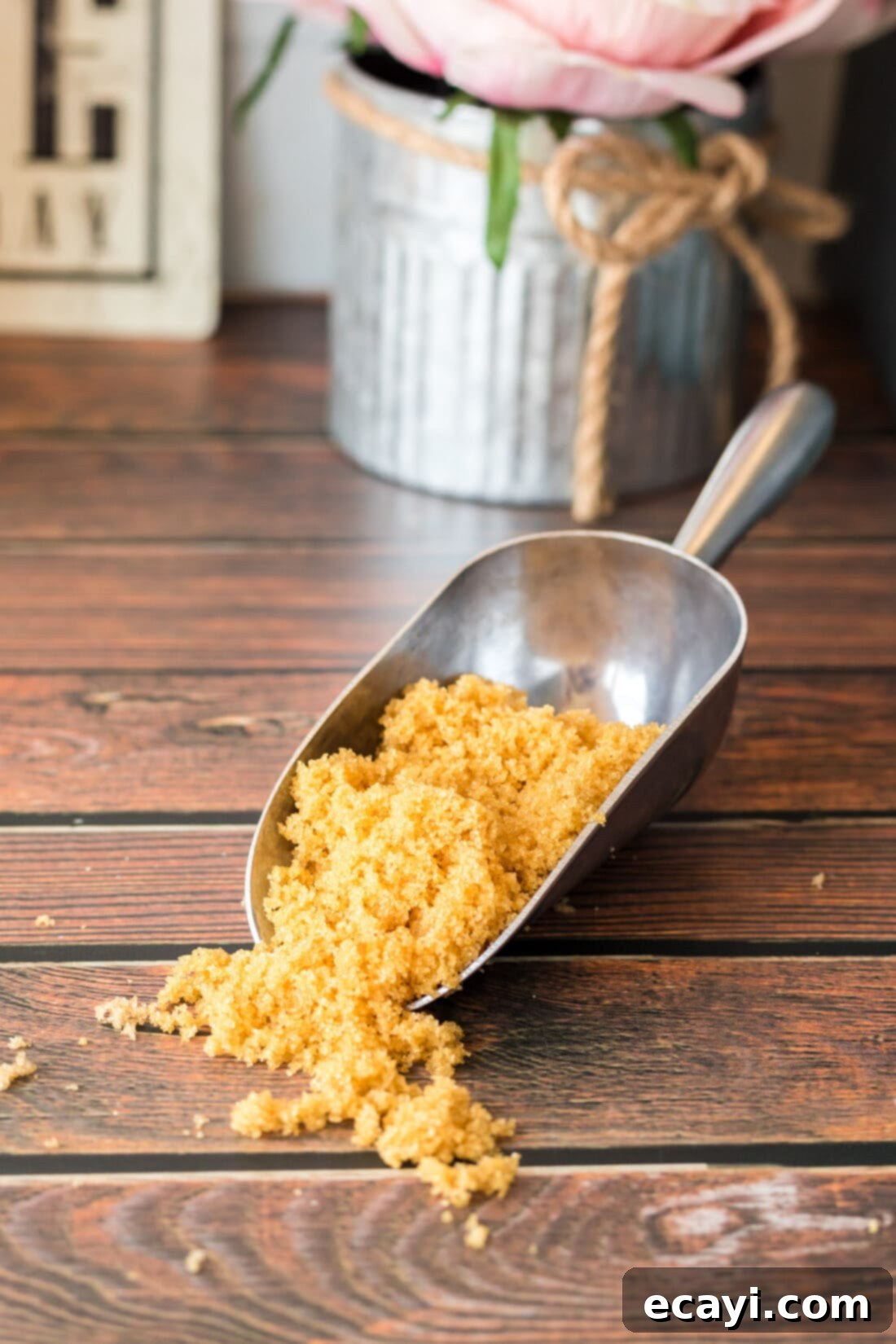 Sweet Swaps for Brown Sugar 8 scoop of freshly made Brown Sugar Substitute, soft and fluffy