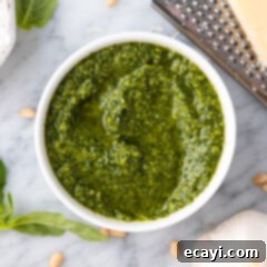 Pesto Perfection 9 Pesto in a bowl