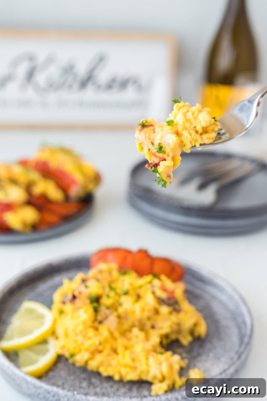 Decadent Lobster Risotto 3 fork of Lobster Risotto