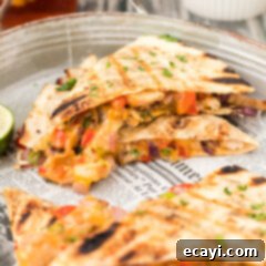 Irresistible Grilled Chicken Quesadilla 6 Grilled Chicken Quesadilla