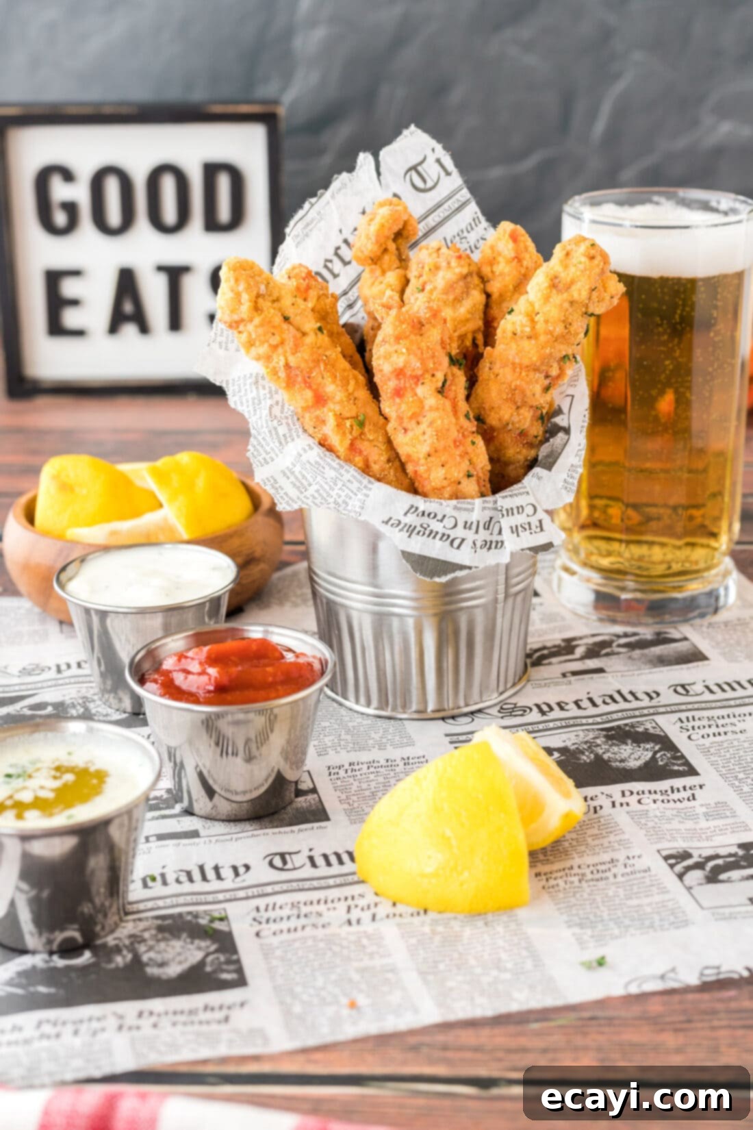 Golden Crispy Crab Legs 2 basket of Fried Crab Legs