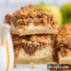 Harvest Caramel Apple Cheesecake Squares 20 Caramel Apple Cheesecake Bars