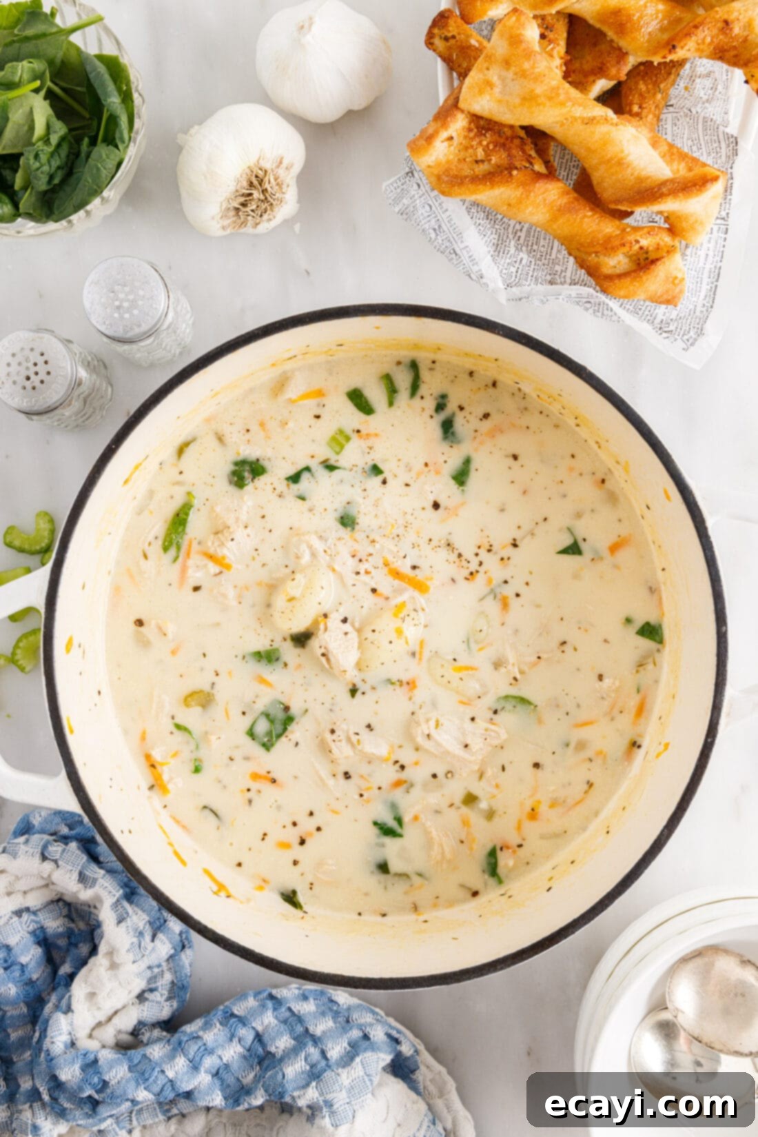 Creamy Gnocchi Chicken Bliss 3 pot of Chicken Gnocchi Soup