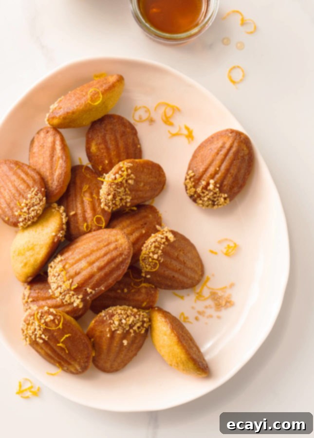 Aromatic Orange Maple Shells 9 Orange Maple Madeleines // FoodNouveau.com