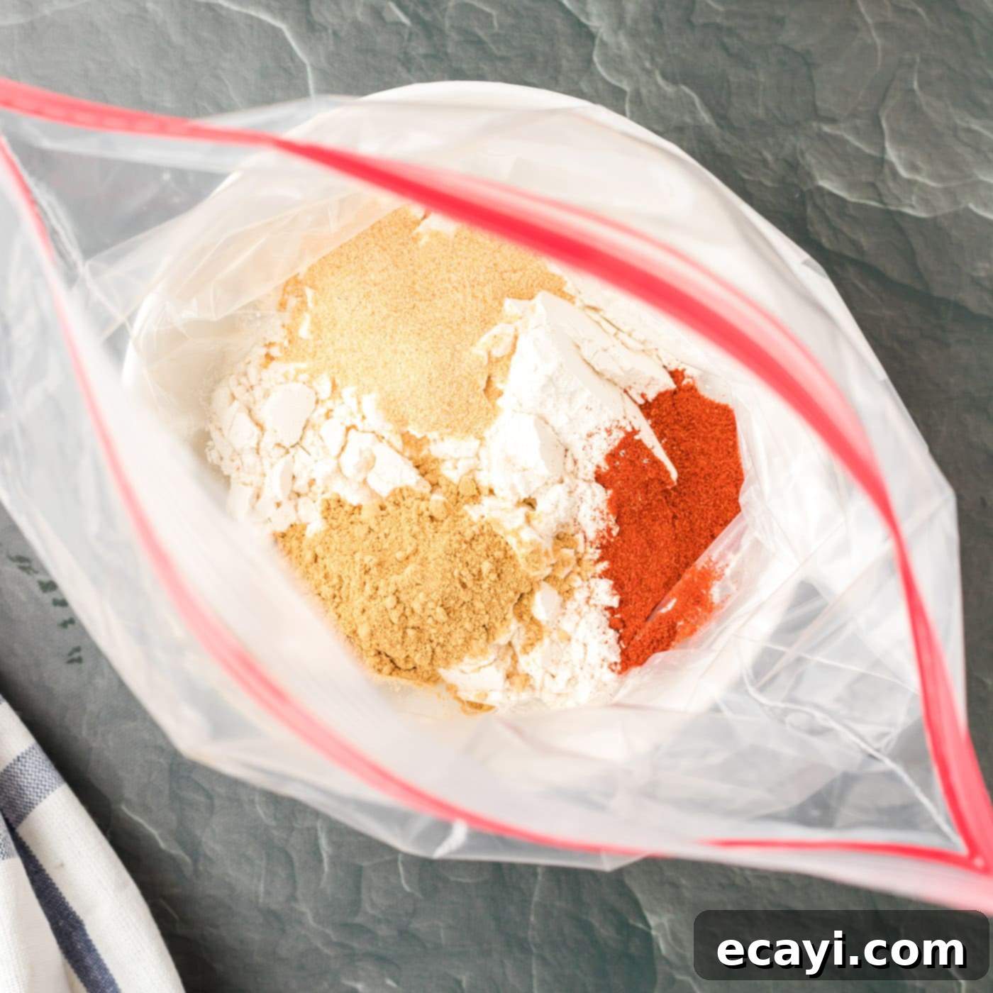 Addictive Korean Crunch 6 dry seasonings for chicken wings in a bag