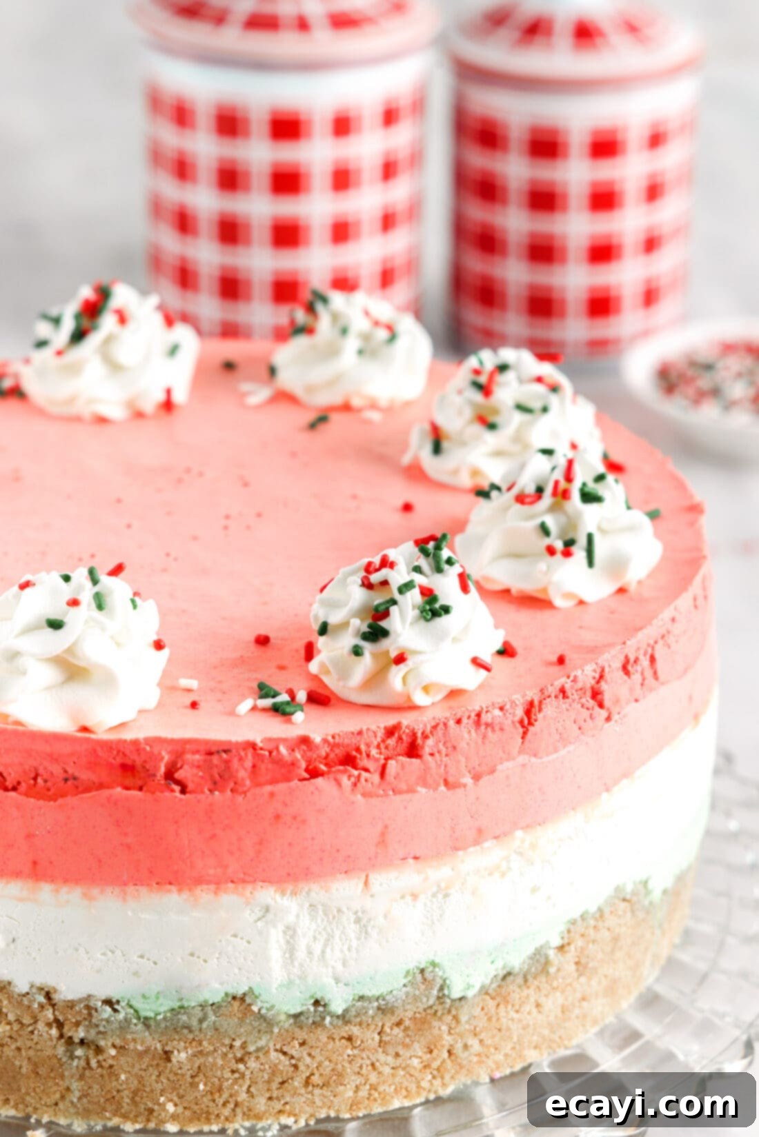 Jell-O Stacked Delight 3 Layered Jello Pie