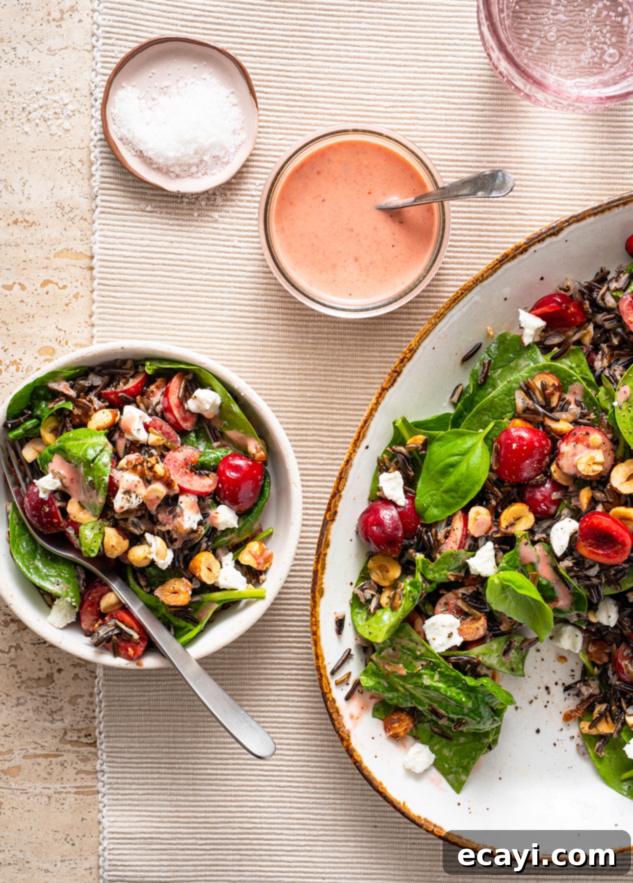 Vibrant Wild Rice Salad with Cherries and Hazelnuts 5 Wild Rice Salad with Cherries and Hazelnuts // FoodNouveau.com