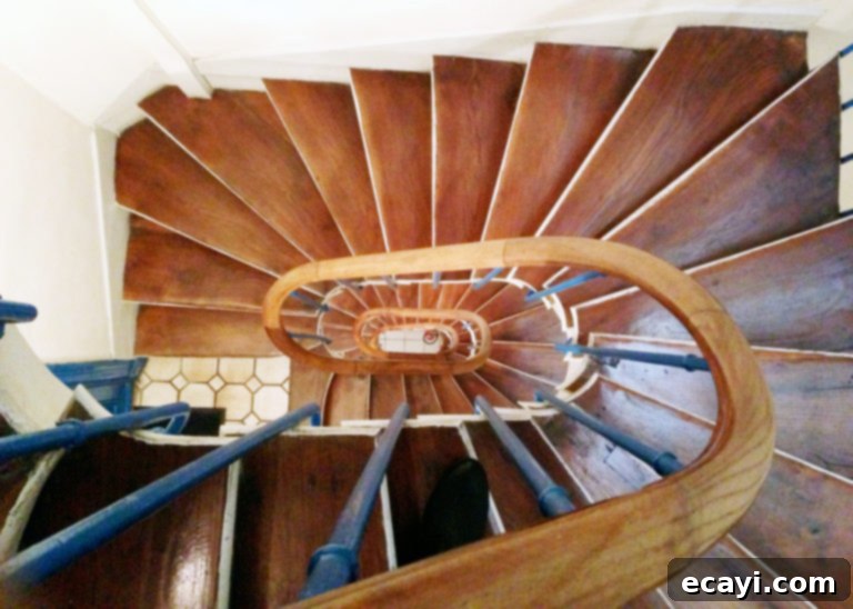 Paris Through Tiny Eyes: Exploring the City with Your Baby 6 A typical stairwell in Paris