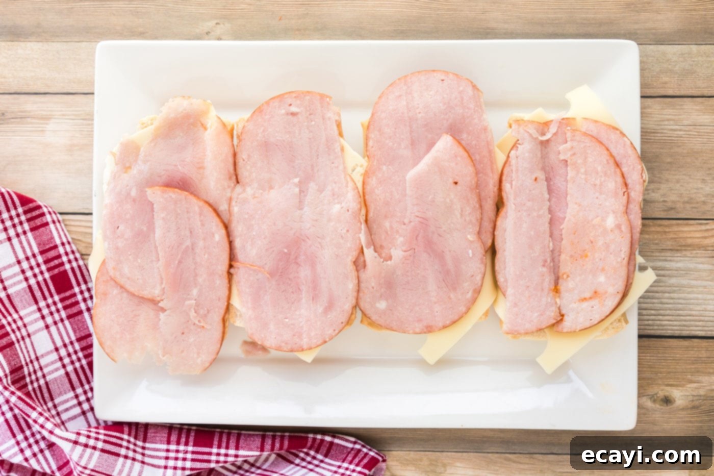 Cuban Sandwich: A Taste of Miami's Legacy 6 ham on top of Swiss cheese and Cuban bread