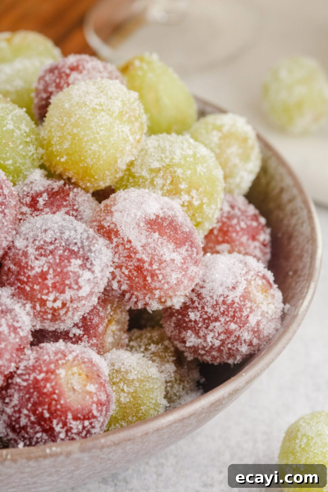 Prosecco Vodka Grape Fusion 2 bowl of Prosecco Vodka Grapes