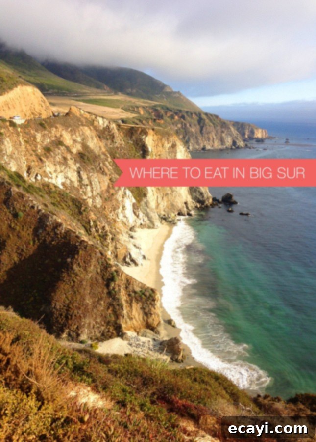 A Taste of Big Sur 2 Where to Eat in Big Sur // FoodNouveau.com