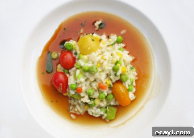 A Taste of Big Sur 9 Risotto with peas, fava beans, tomatoes, garbanzo beans, and corn at Big Sur Bakery // FoodNouveau.com