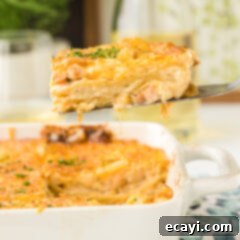 Ocean's Bounty Lasagna 25 slice of Seafood Lasagna o spatula