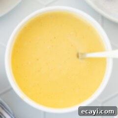 Classic Hollandaise Sauce 9 bowl of Hollandaise Sauce