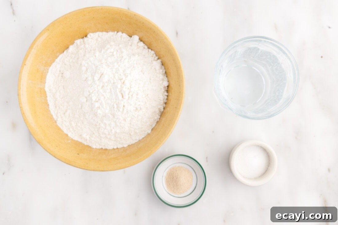 The Perfect Cast-Iron Loaf 4 ingredients for Dutch Oven Bread