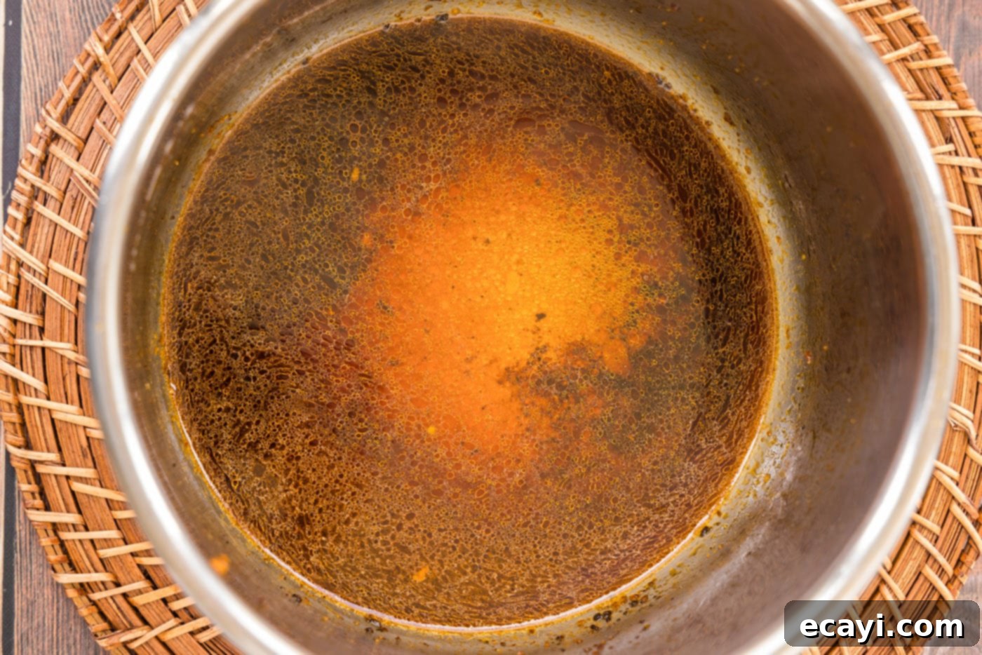 Tender Instant Pot Pork Chops 8 soy sauce, liquid smoke, and chicken broth in instant pot