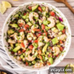 Zesty Lime Shrimp Ceviche 16 Bowl of Shrimp Ceviche