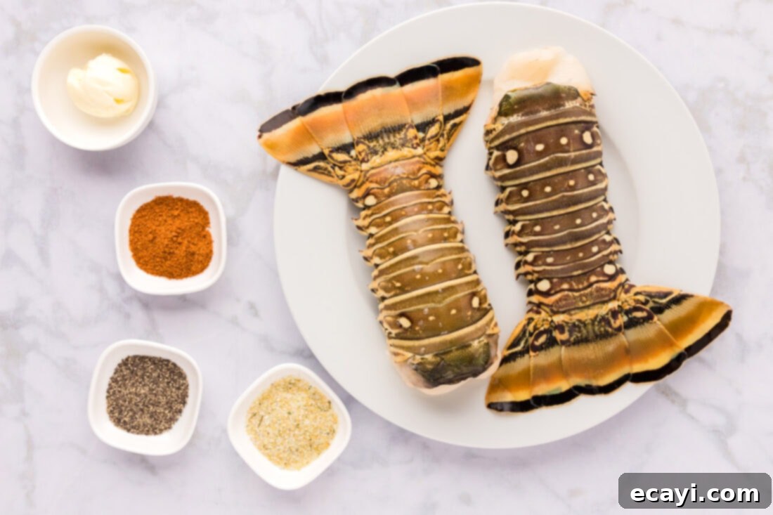 Succulent Grilled Lobster Tail 4 Ingredients for Grilled Lobster Tail