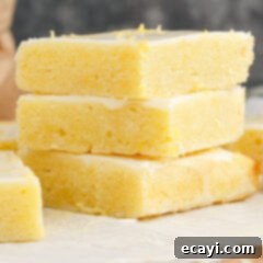 Sunshine Lemon Brownies 13 Stack of Lemon Brownies, topped with a sweet lemon glaze and fresh zest